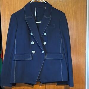 Jones New York Blue Blazer Classic Tailored Design, new !!!